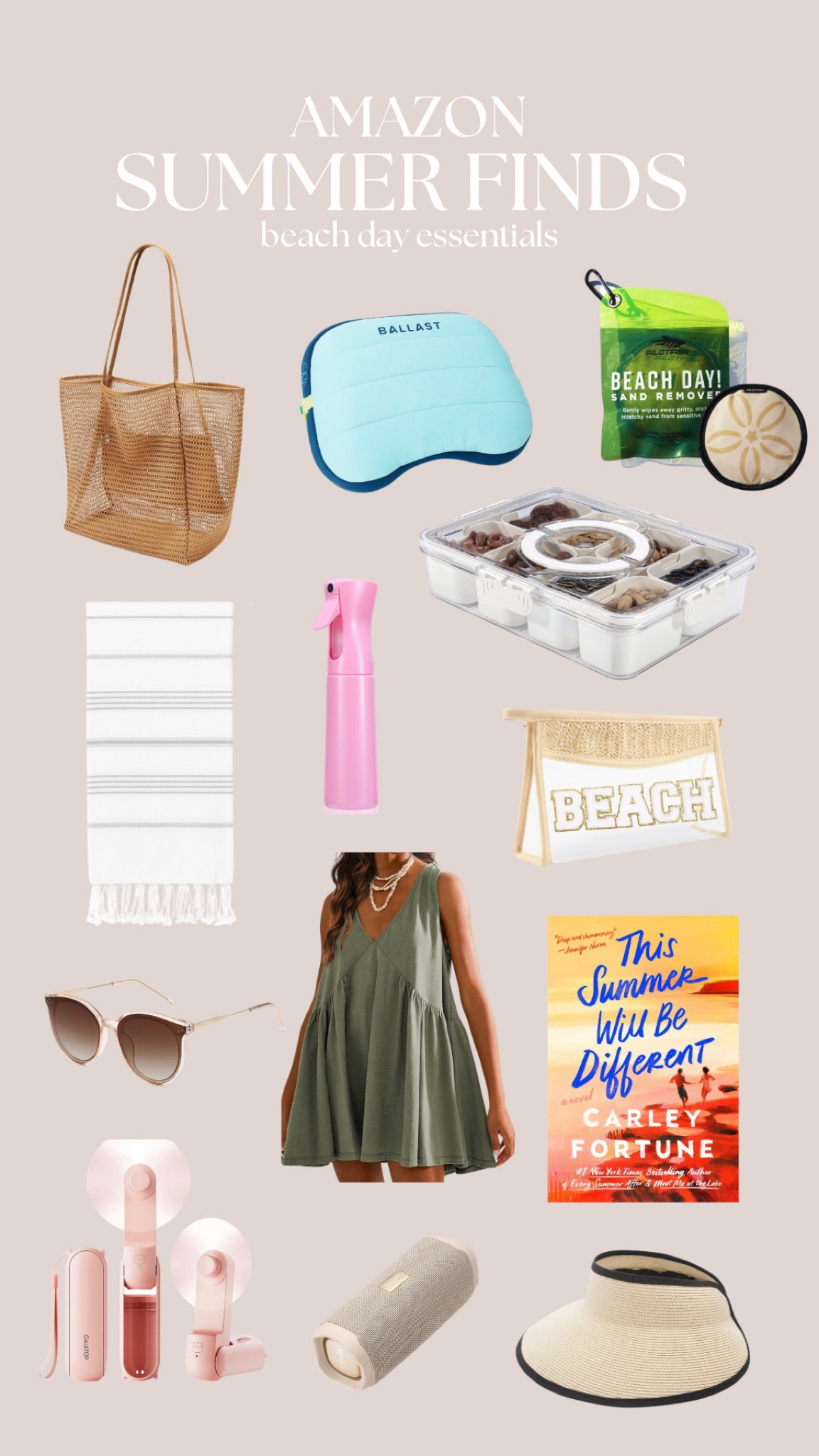 summer essentials - amazon beach day

beach dress, snack organizer, beach read, summer finds

#LTKswim #LTKstyletip #LTKSeasonal