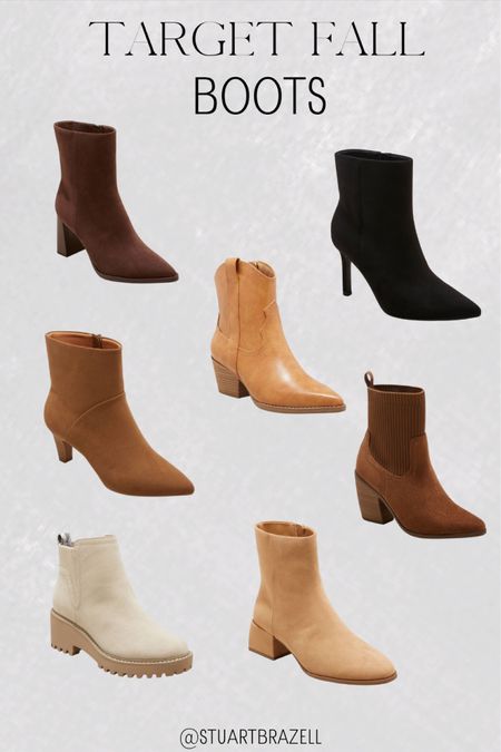 Favorite fall boots from target, target style, boots for fall, fall style from target 

#LTKstyletip #LTKSeasonal #LTKshoecrush