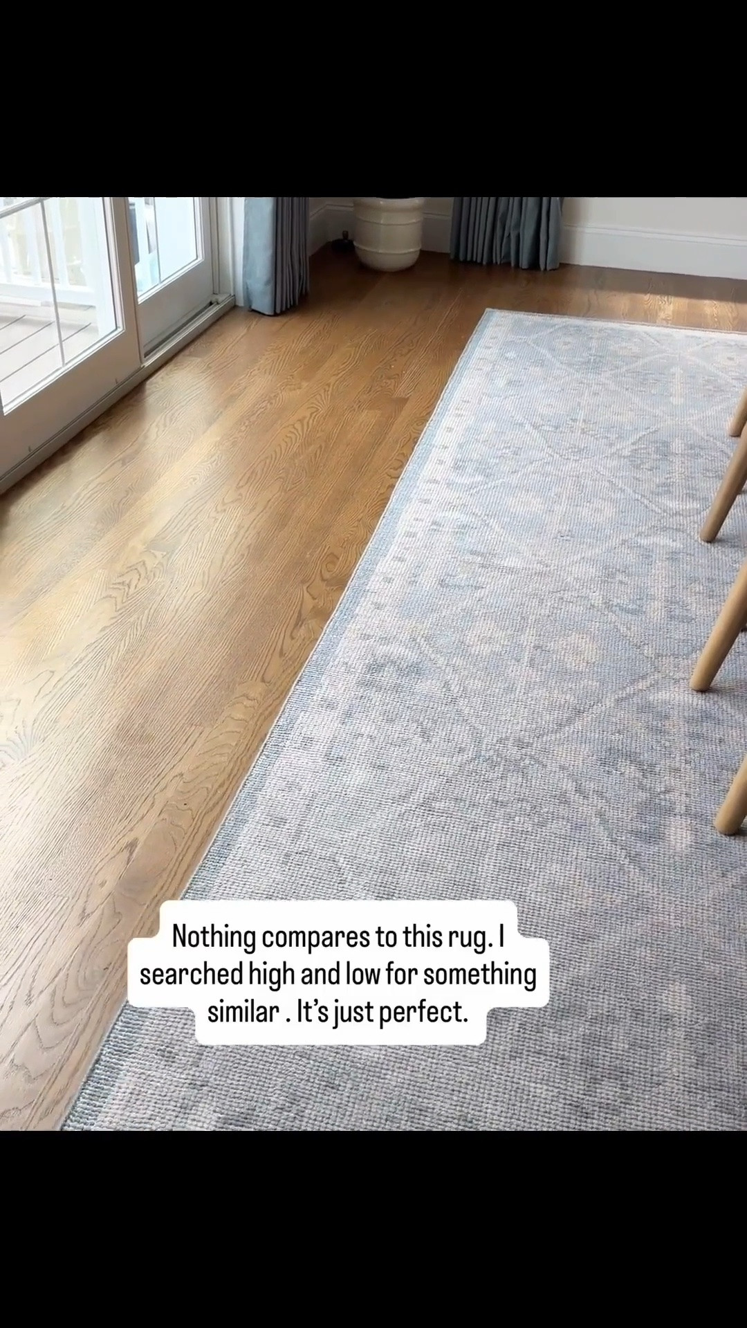 This Pottery Barn rug will always be something I recommend! It’s worth every penny and I’m in love with the stunning pattern and color way.