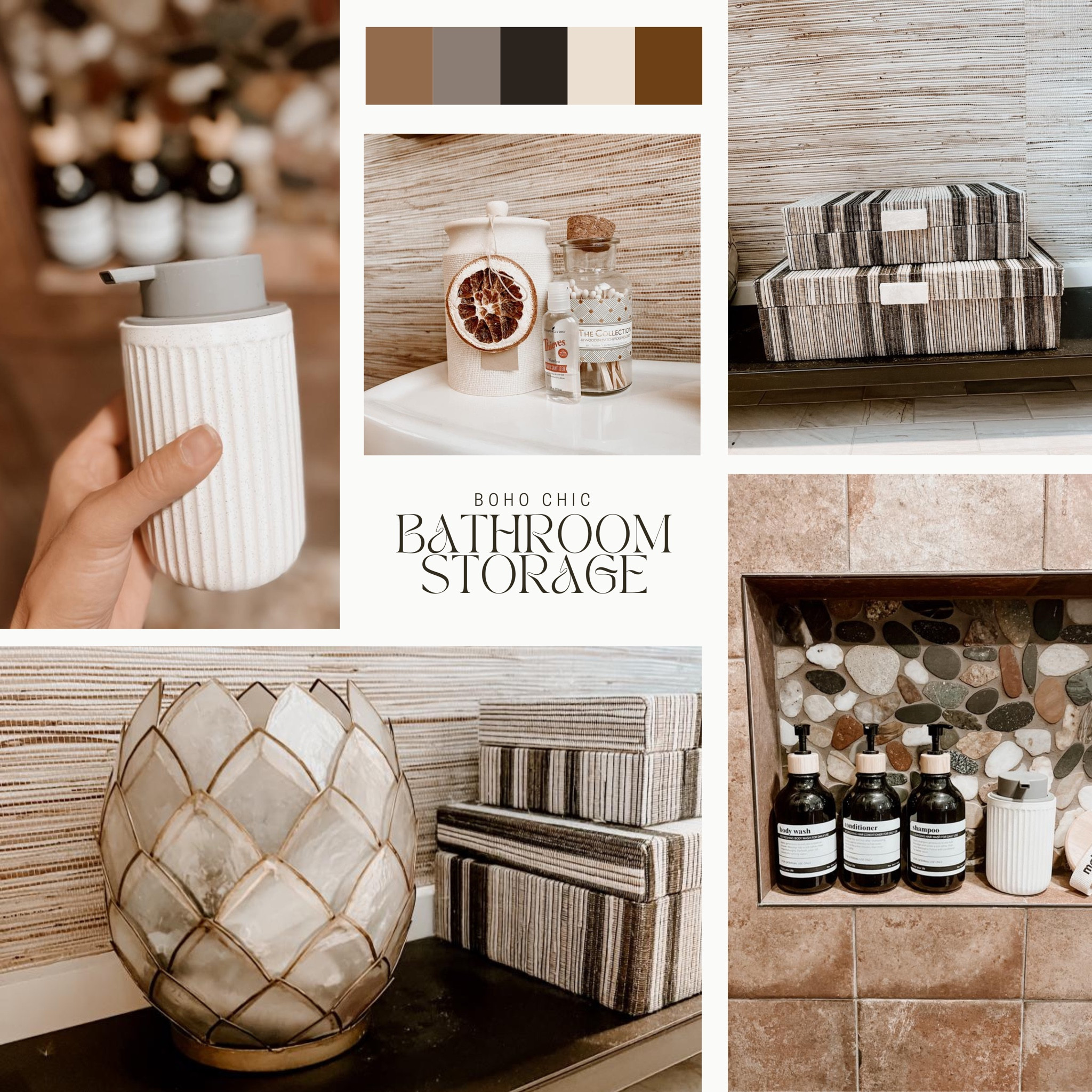 Gorgeous bathroom organizing. Simple and minimal 