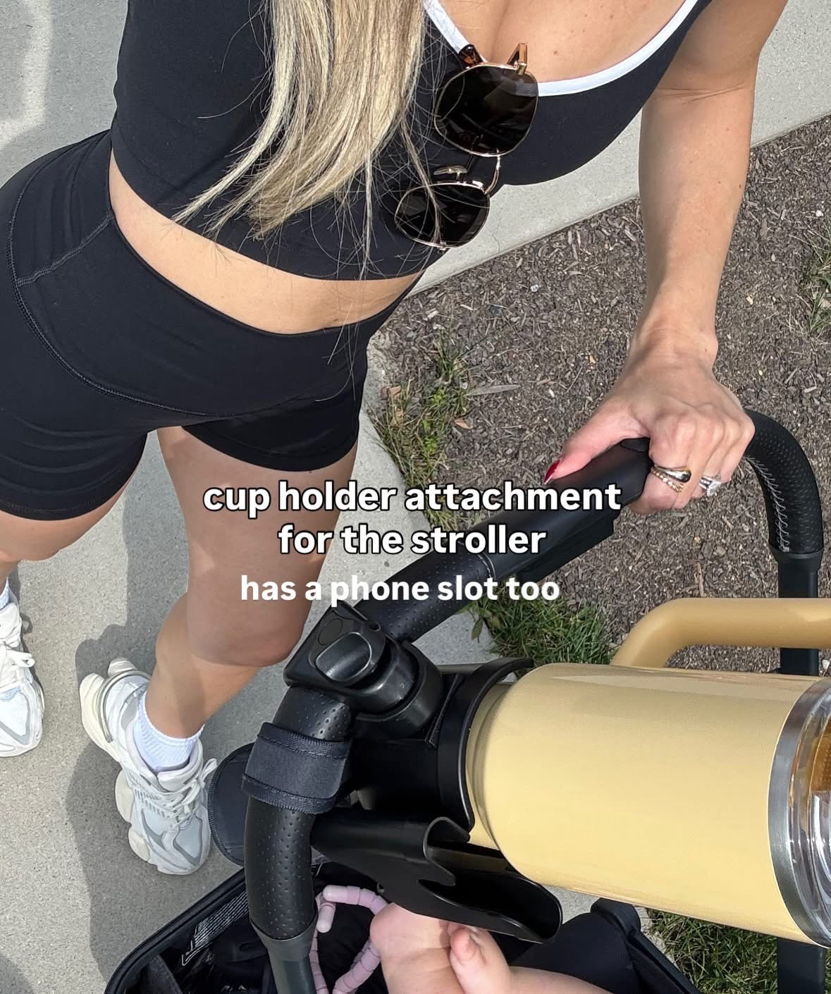 Cup holder attachment for the stroller — such a game changer for walks and travel 

#LTKBaby #LTKFamily #LTKActive