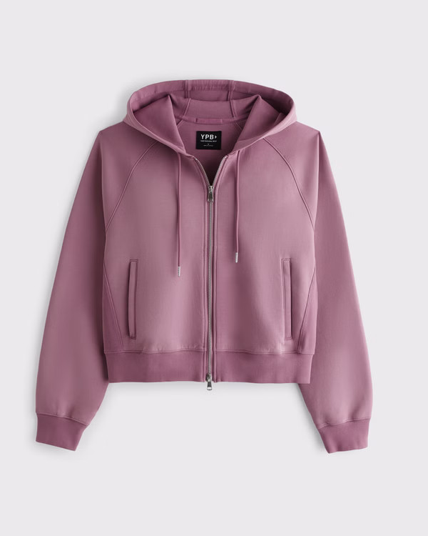 YPB neoKNIT MAX Full-Zip Hoodie | Abercrombie & Fitch (US)