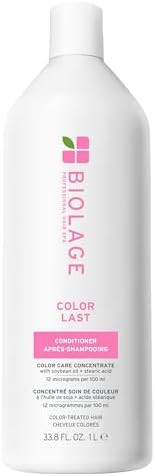 Biolage Color Last Conditioner - Protects & Preserves Color Treated Hair, Hydrates & Repairs Dama... | Amazon (US)