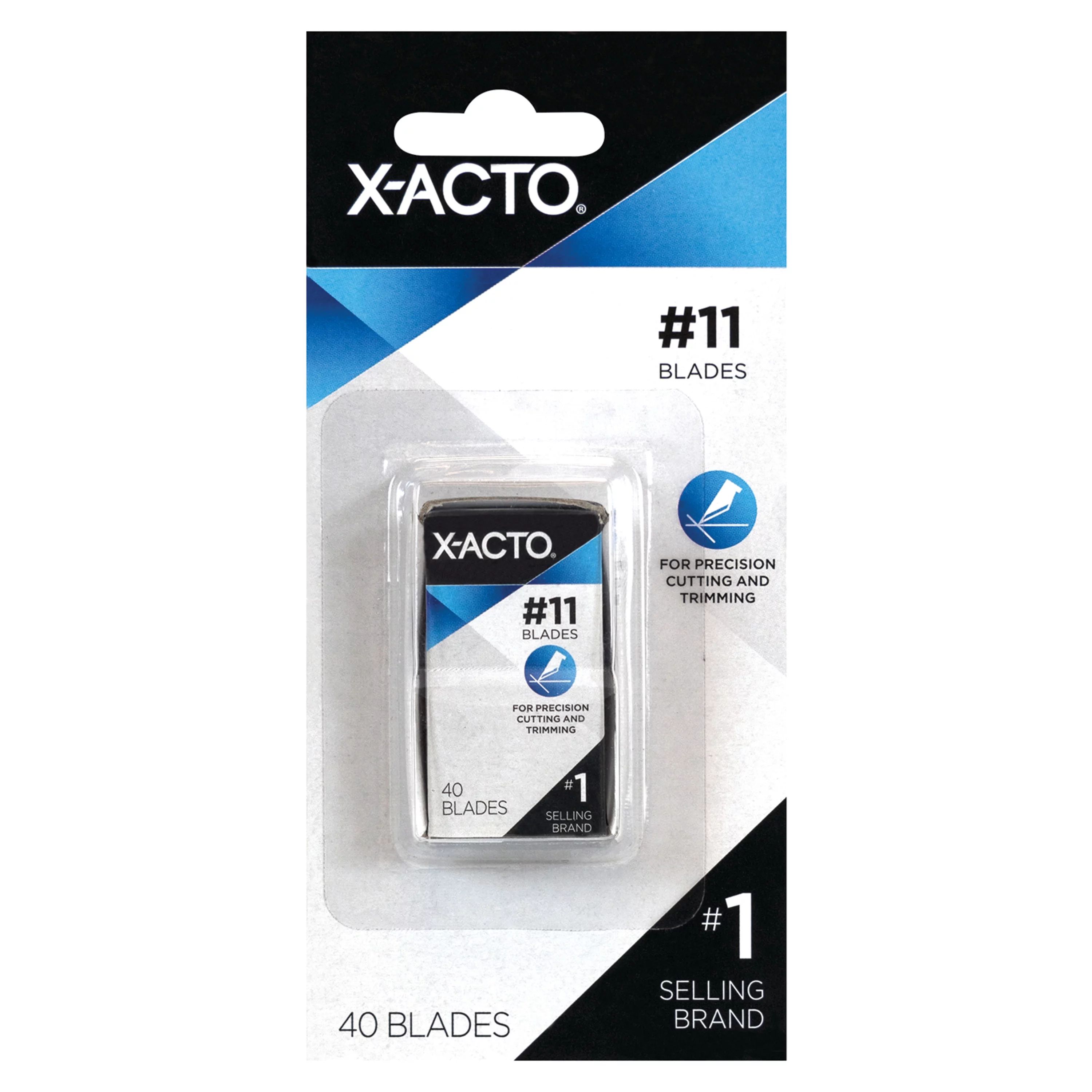 X-ACTO Replacement Blade, No. 11, Steel Blade, Pack of 40 | Walmart (US)