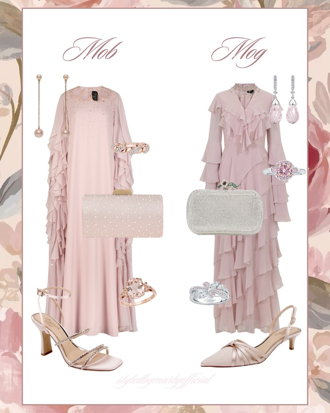 Mob (Mother of the Bride) or Mog (Mother of the Groom)?💎

Mother of the bride dress, mother of the groom dress, spring wedding, spring wedding dress, wedding guest dress, gown, pink gown, caped gown, wedding guest dress spring, wedding guest outfit, luxury fashion, modest fashion, modest wedding guest dress, rose gold shoes, evening shoes, pink fashion 

#LTKWedding #LTKOver40