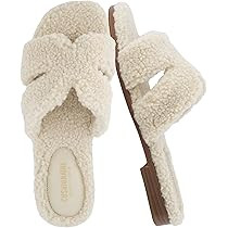 CUSHIONAIRE Women's Visa cozy slide sandal +Memory Foam, Wide Widths Available | Amazon (US)