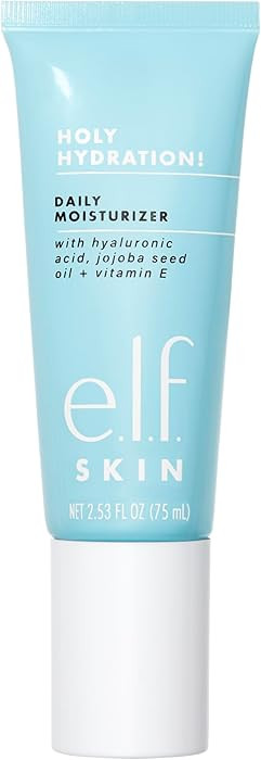 e.l.f. SKIN Holy Hydration! Daily Hydration Moisturizer, Ultra-Hydrating Formula, Infused with Al... | Amazon (US)