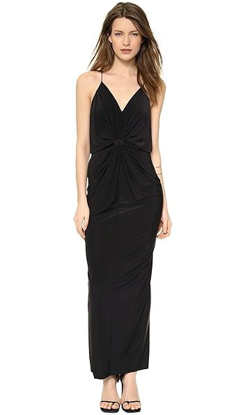 Maxi Dress with Knot Detail | Shopbop