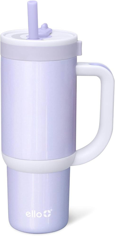 Ello Oasis 18oz Stainless Steel Kids Tumbler with Handle & Retracting Straw, 100% Leakproof, Doub... | Amazon (US)