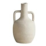 47th & Main Rustic Terracotta Vase, Small, Cream | Amazon (US)