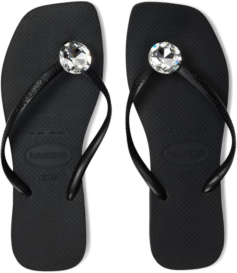 Havaianas Women's Slim Square Centenary Diamond Flip Flops | Amazon (US)