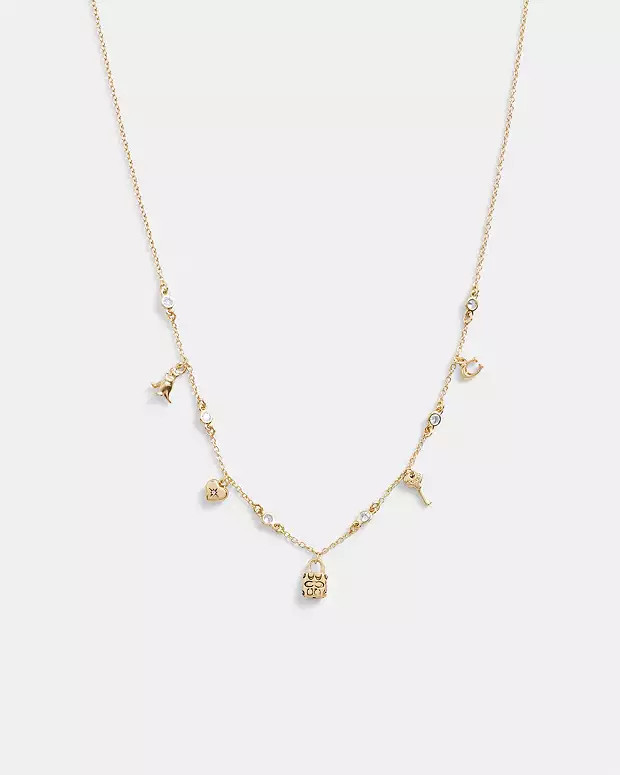 Mini Iconic Charm Necklace | Coach (US)