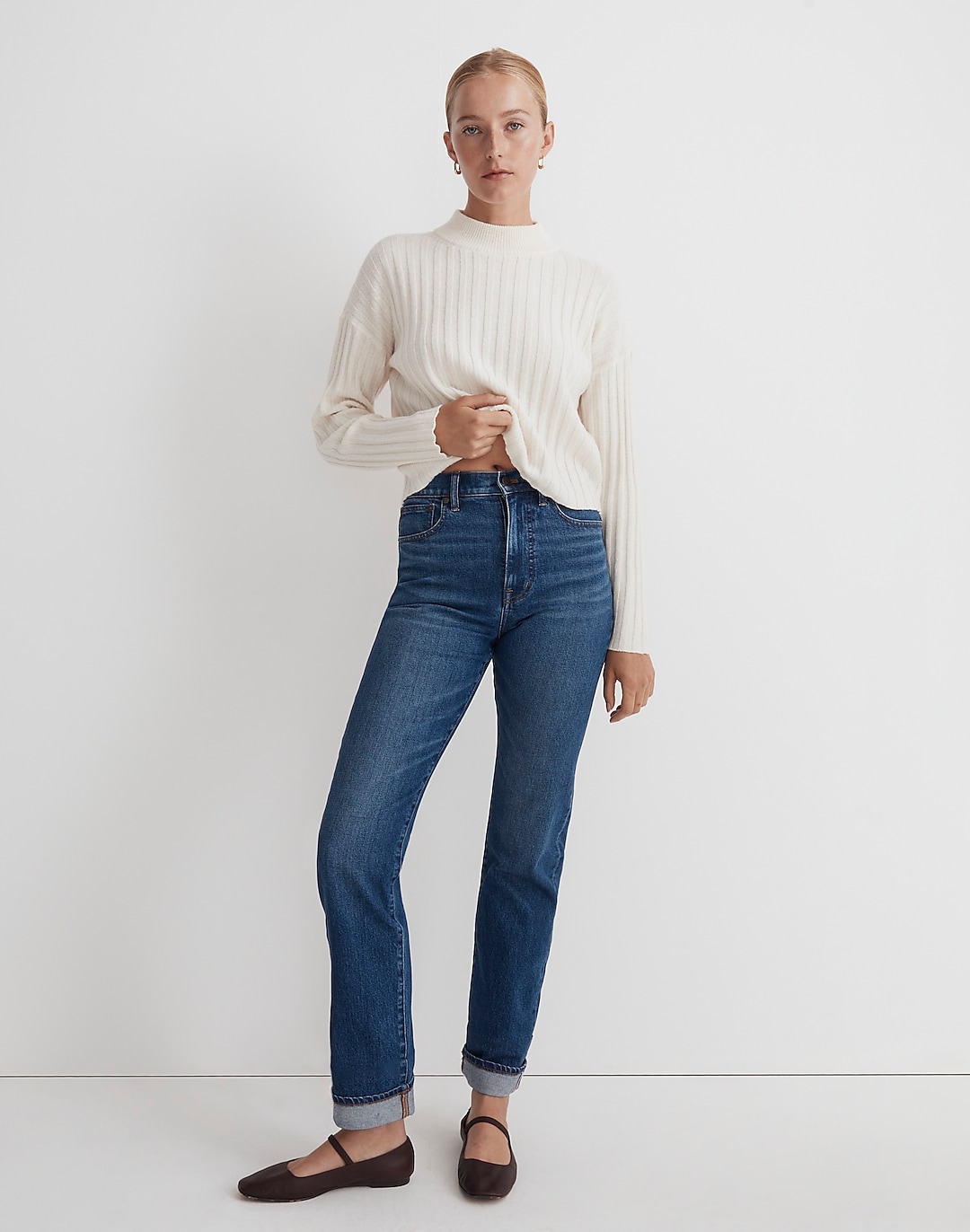 The '90s Straight Jean in Penwood Wash: BCRF Selvedge Edition | Madewell