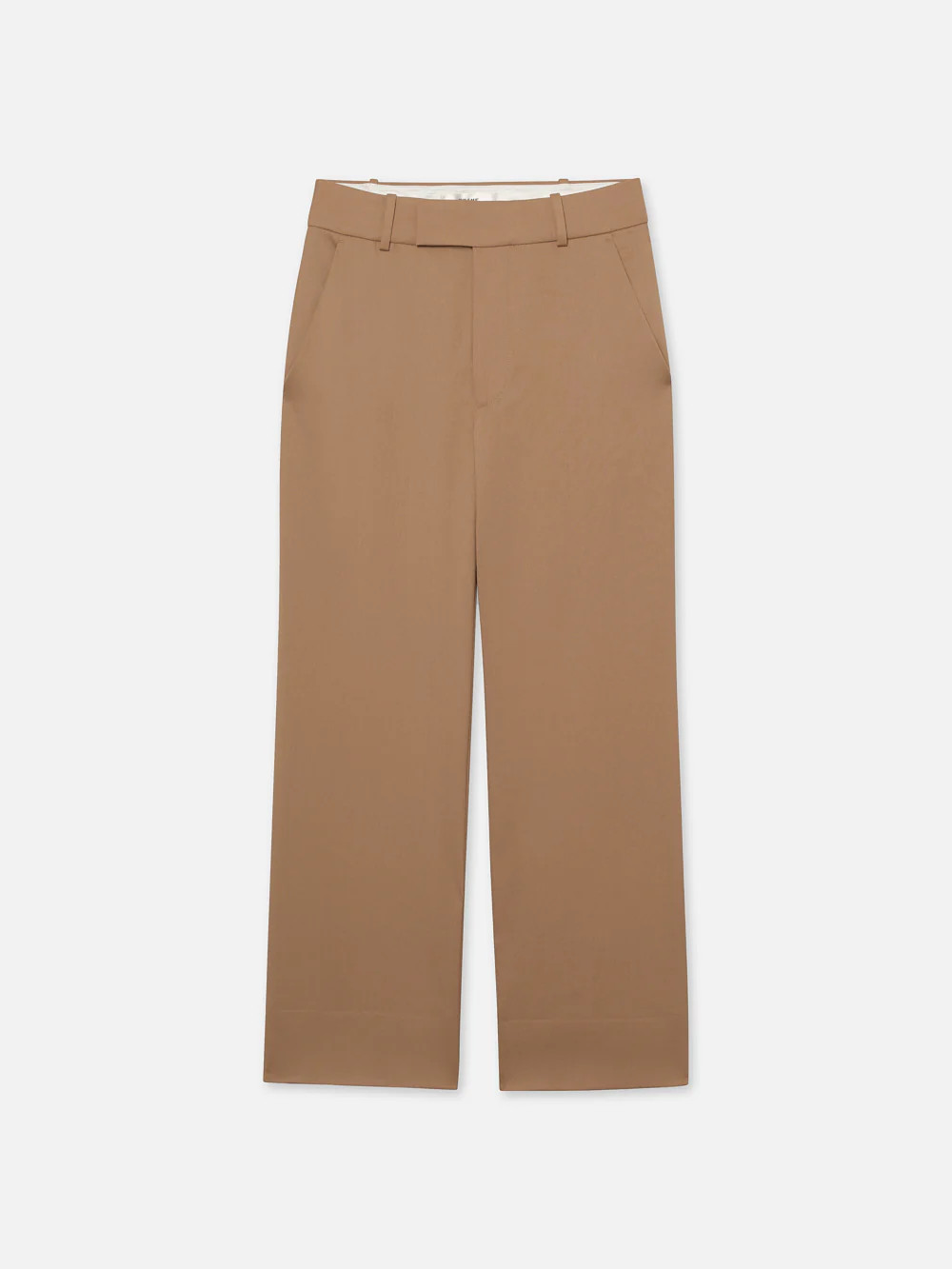 Easy Slim Crop Pant  in  Light Camel | Frame Denim