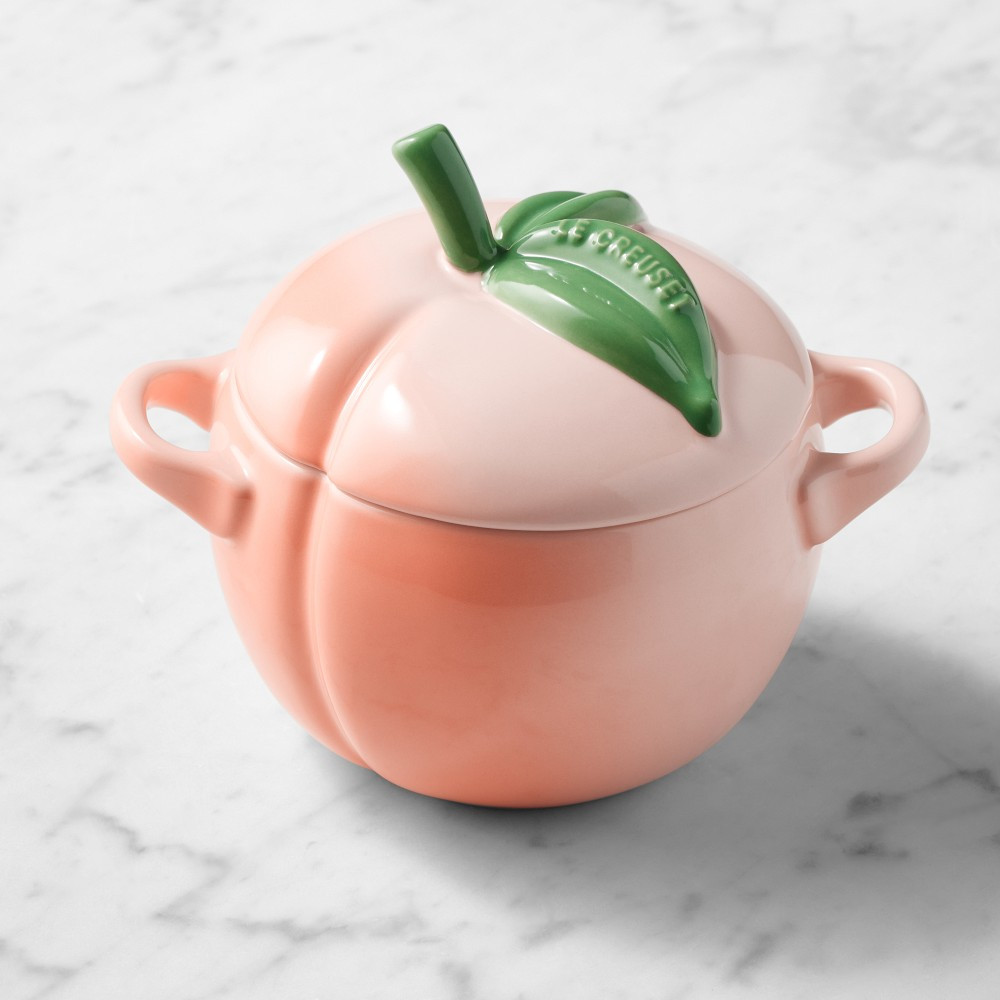 Le Creuset Mini Fruit Cocotte, Peach | Williams-Sonoma