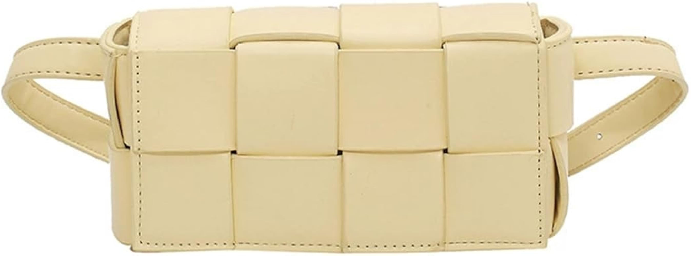 Fanny Pack with Convertible Crossbody Shoulder Bag for Women, Woven Cassette-Style Handbag Purse ... | Amazon (US)