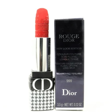 Dior Rouge Dior Couture Lipstick 999 Velvet (New Look) 0.12oz/3.5g New With Box | Walmart (US)