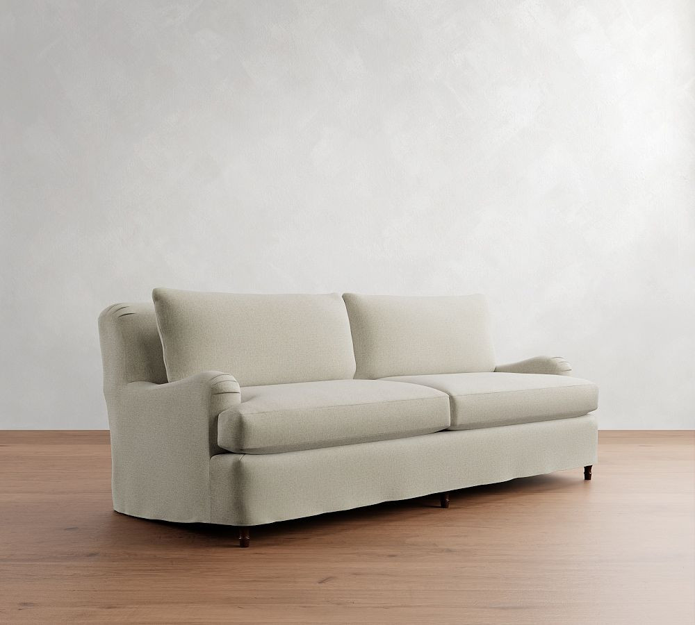 Carlisle Slipcovered Sofa (73"&ndash;90") | Pottery Barn (US)