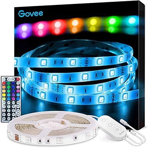 Govee LED Strip Lights, 16.4ft RGB LED Lights with Remote Control, 20 Colors and DIY Mode Color Chan | Amazon (CA)