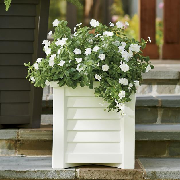Plymouth Easy-Care Square Planter | Grandin Road | Grandin Road
