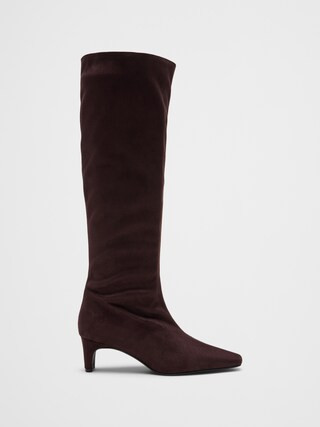 Vegan Leather Tall Slouch Boot | Banana Republic Factory