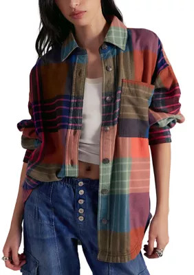 We The Free Ashley Plaid Shirt | Belk