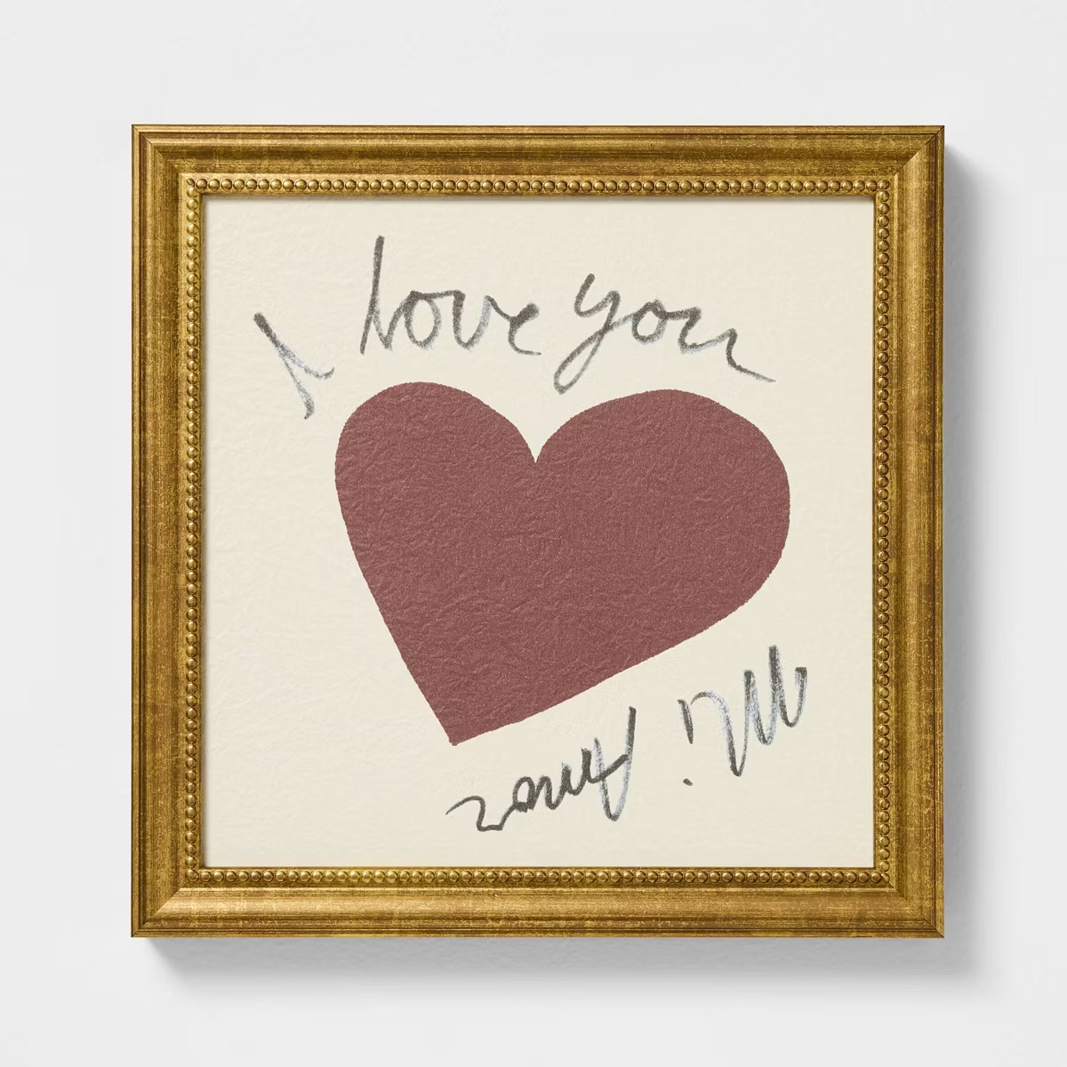 9"x9" I Love You Heart Wall Art - Threshold™ designed with Studio McGee | Target