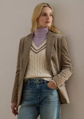Lauren Ralph Lauren Women's Bullion Corduroy Blazer | Belk
