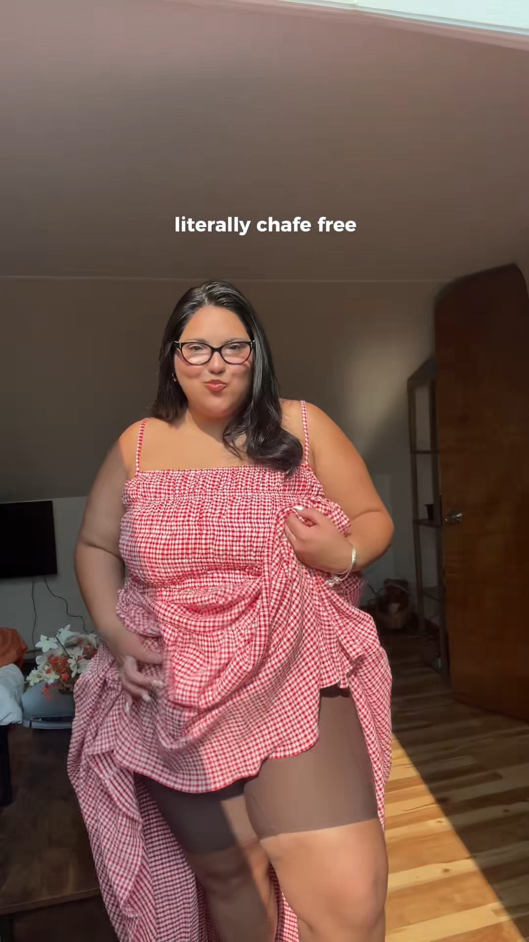 putting the Knix thigh saver shorts to the ultimate test and let’s just say - they definitely passed!

#LTKStyleTip #LTKPlusSize #LTKSeasonal