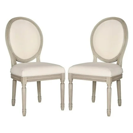 Safavieh Holloway Oval Side Chair, Set of 2 - Walmart.com | Walmart (US)