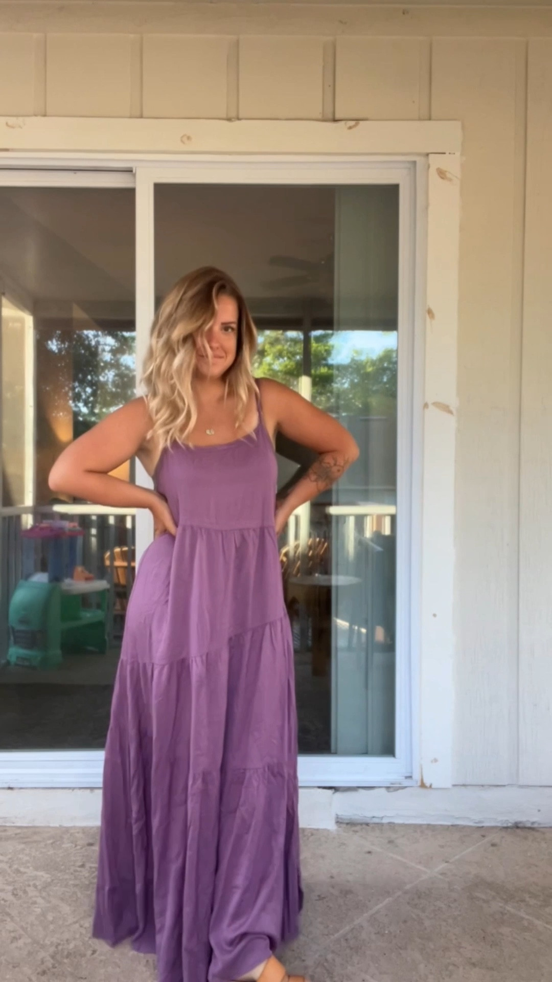 Day 27 of simple spring outfits 💜 

5’2” | 155lbs | wearing a mediumm

#LTKSeasonal #LTKMidsize #LTKFindsUnder50