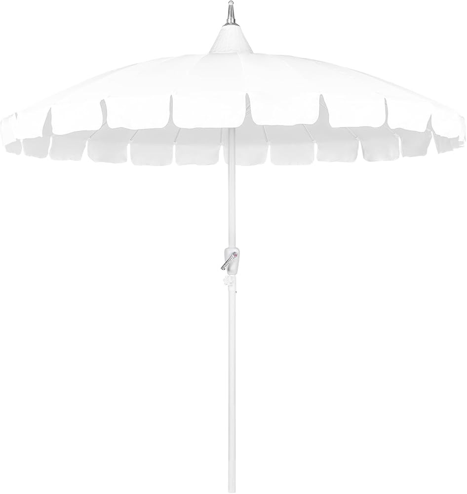 8Ft Patio Pagoda Umbrella, UV Protect Pool Umbrellas with Heavy Duty Pole, Outdoor Market Umbrell... | Amazon (US)