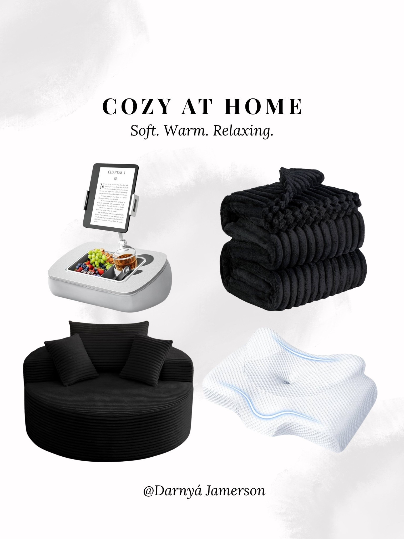 Staying in never looked (or felt) this good 🛋️✨

cozy Amazon finds, home deals, soft home essentials, Amazon cozy picks, oversized throw blanket, cloud slippers Amazon, wax warmer, memory foam pillow, LED lights Amazon, cozy at home must haves, Prime Day comfort picks

#LTKHome #LTKSaleAlert
