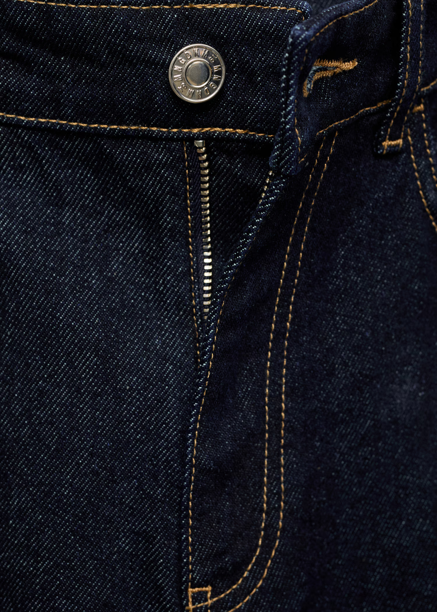 Wide leg cropped jeans with seam detail | Mango (US/MX/AU)