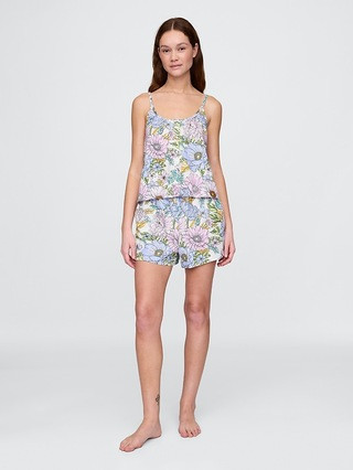 Linen-Blend PJ Shorts | Gap (CA)