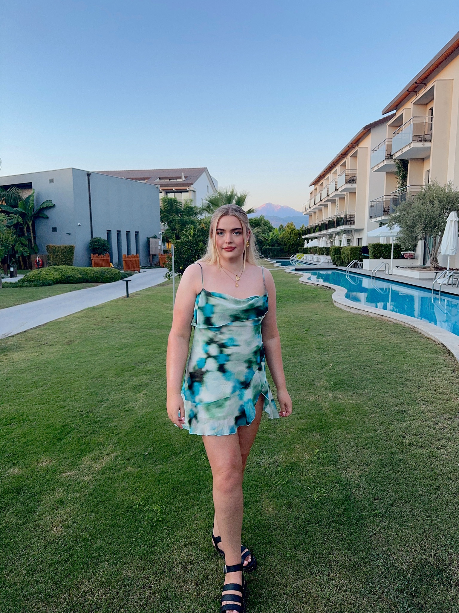 The ultimate dress for your next vacation 🩵🦋

#LTKeurope #LTKmidsize #LTKuk