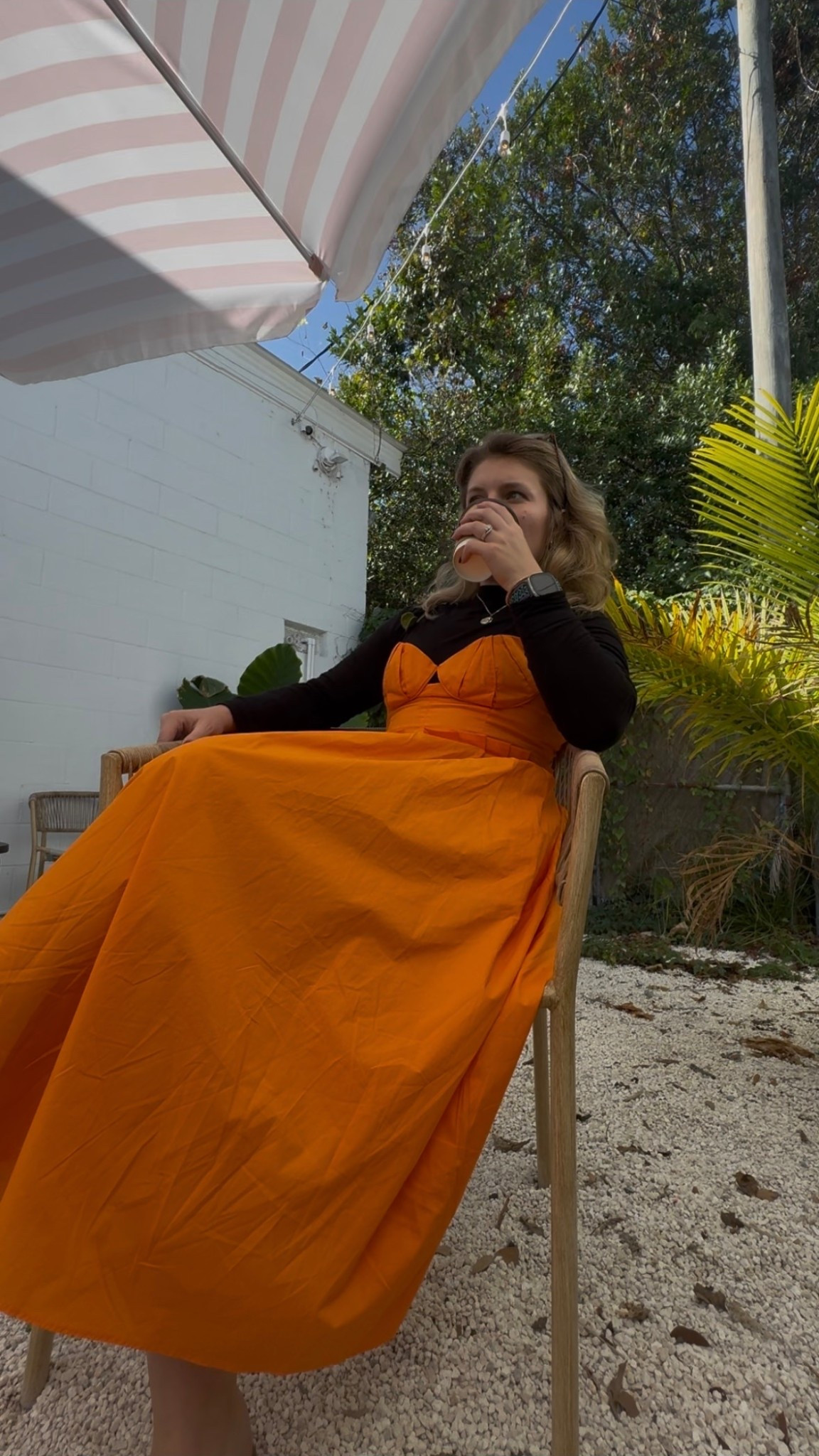 fully embracing the fall pumpkin spice season with this pumpkin inspired dress from Farm Rio! It was rented from Nuuly but there’s so Amazon options for less!  🎃 

#LTKWorkwear #LTKStyleTip #LTKSeasonal