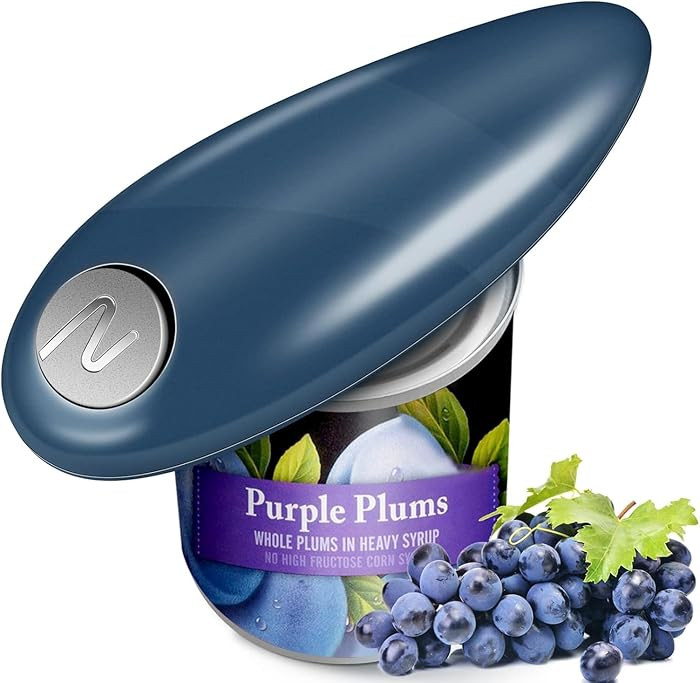 One-Touch Electric Can Opener Automatic Hand Free Can Opener for Arthritis and Seniors, Safety Ca... | Amazon (US)