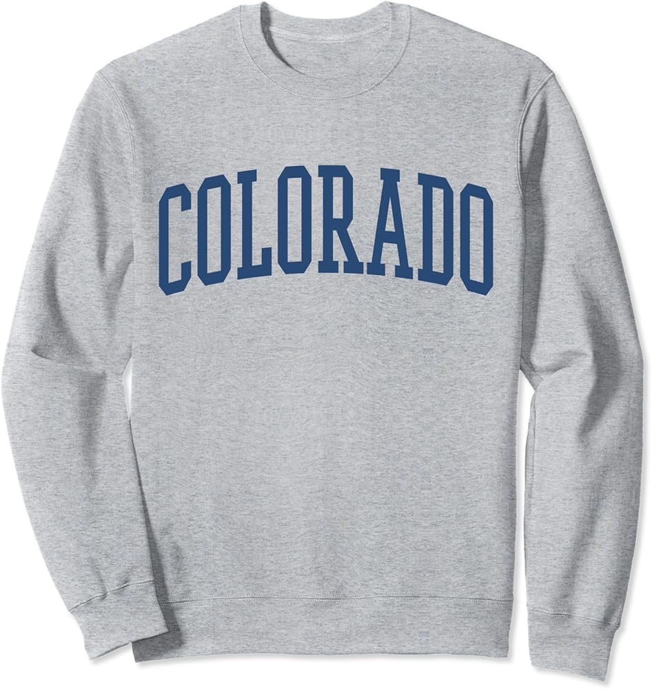 Varsity Grey Colorado Sweatshirt | Amazon (US)