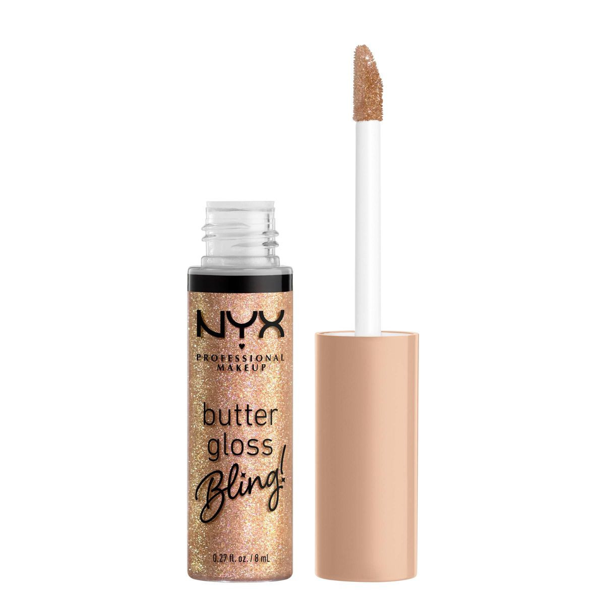 NYX Professional Makeup Butter Gloss Bling Non Sticky Lip Gloss - 0.27 fl oz | Target