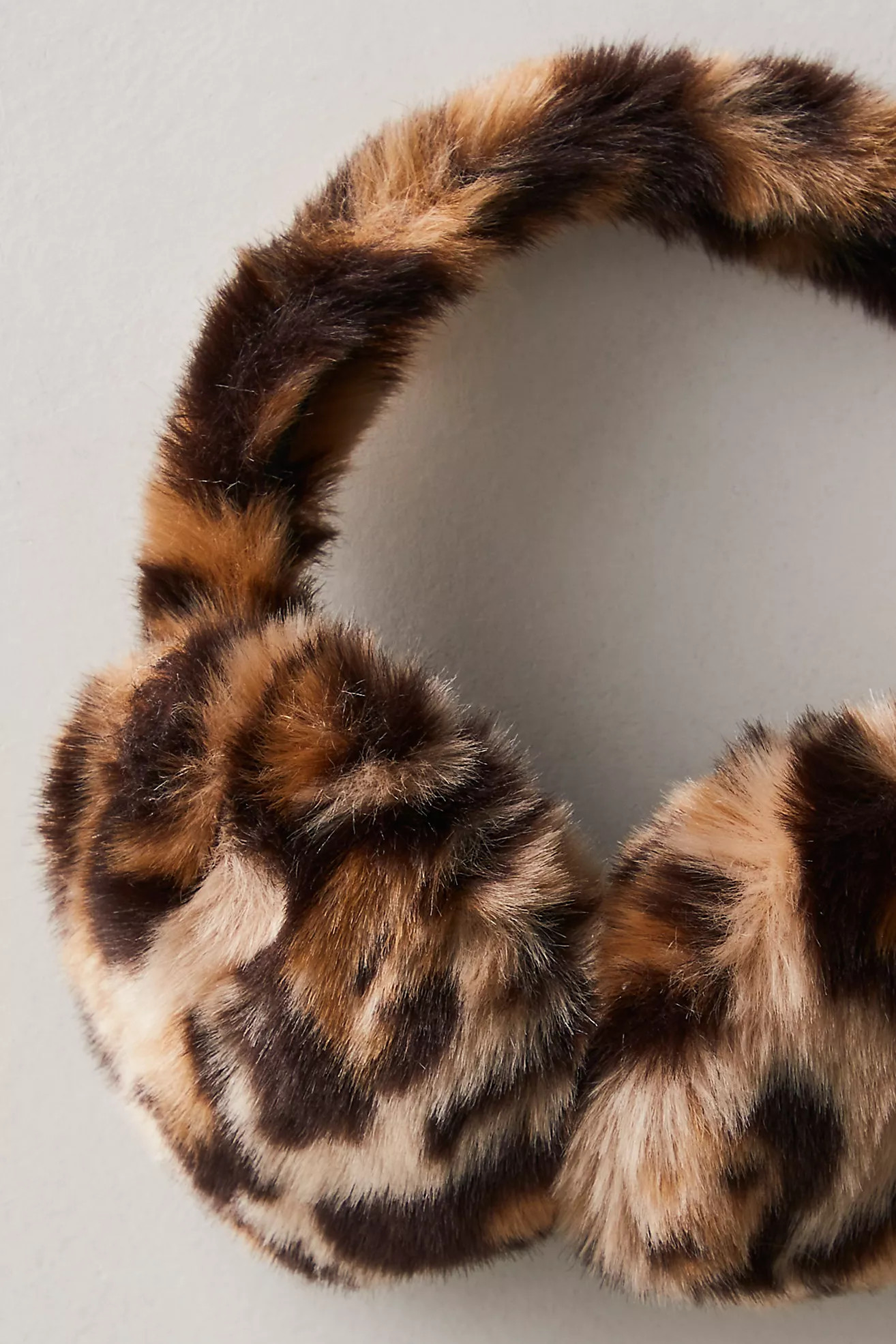Smitten Faux Fur Leopard Earmuffs | Free People (Global - UK&FR Excluded)