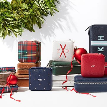 Holiday Small Travel Jewelry Case | Mark and Graham