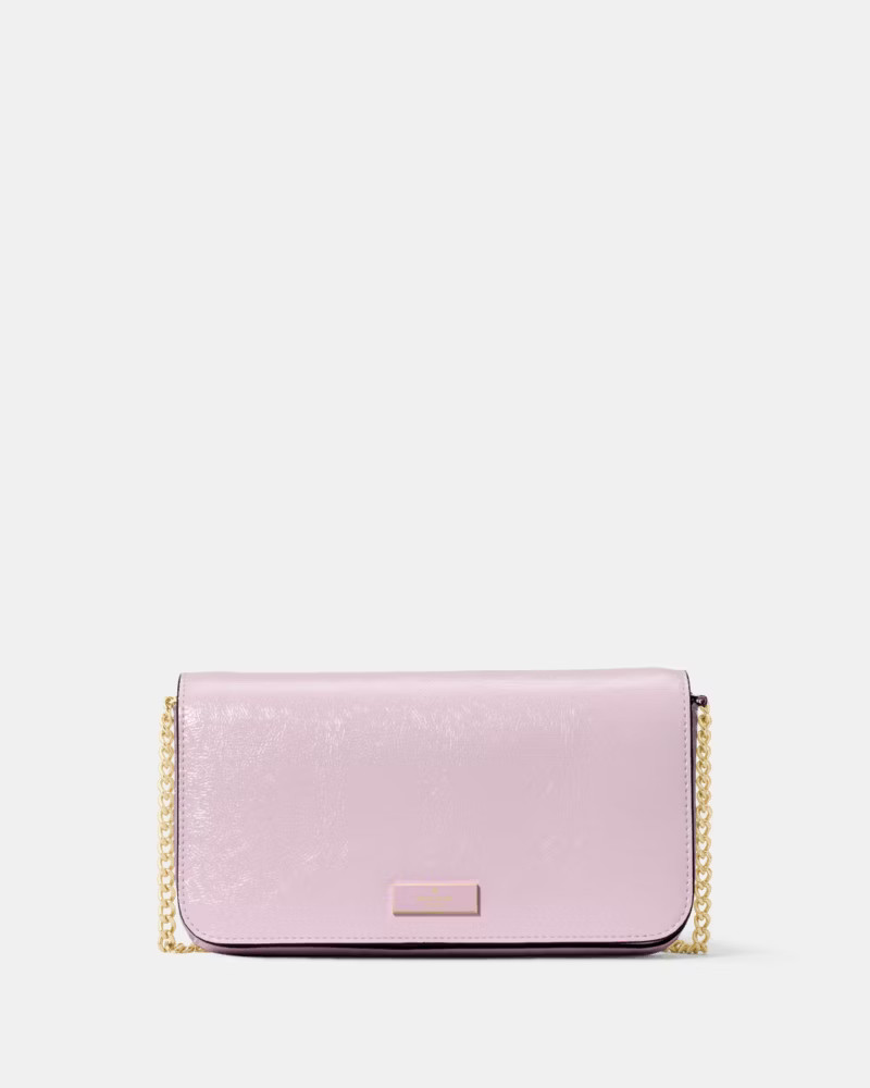 Bridget Crinkle Patent Mini Crossbody | Kate Spade Outlet