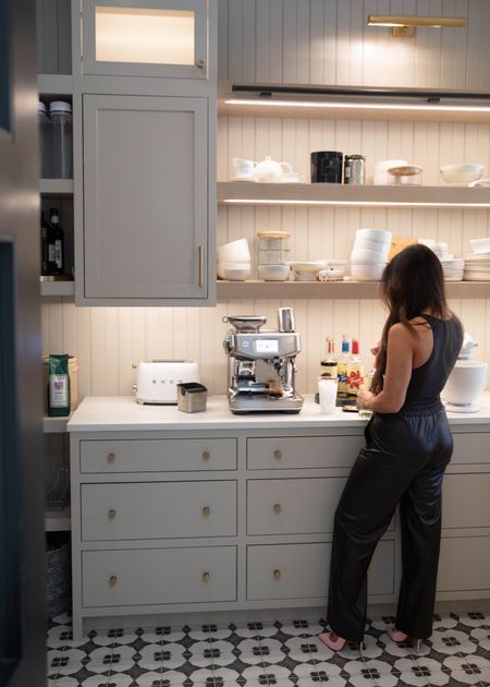 Cause don’t we all wear heels to make our morning latte? Jk! Only for my brand photos. Linking all my pantry essentials. 

#LTKstyletip #LTKhome #LTKshoecrush