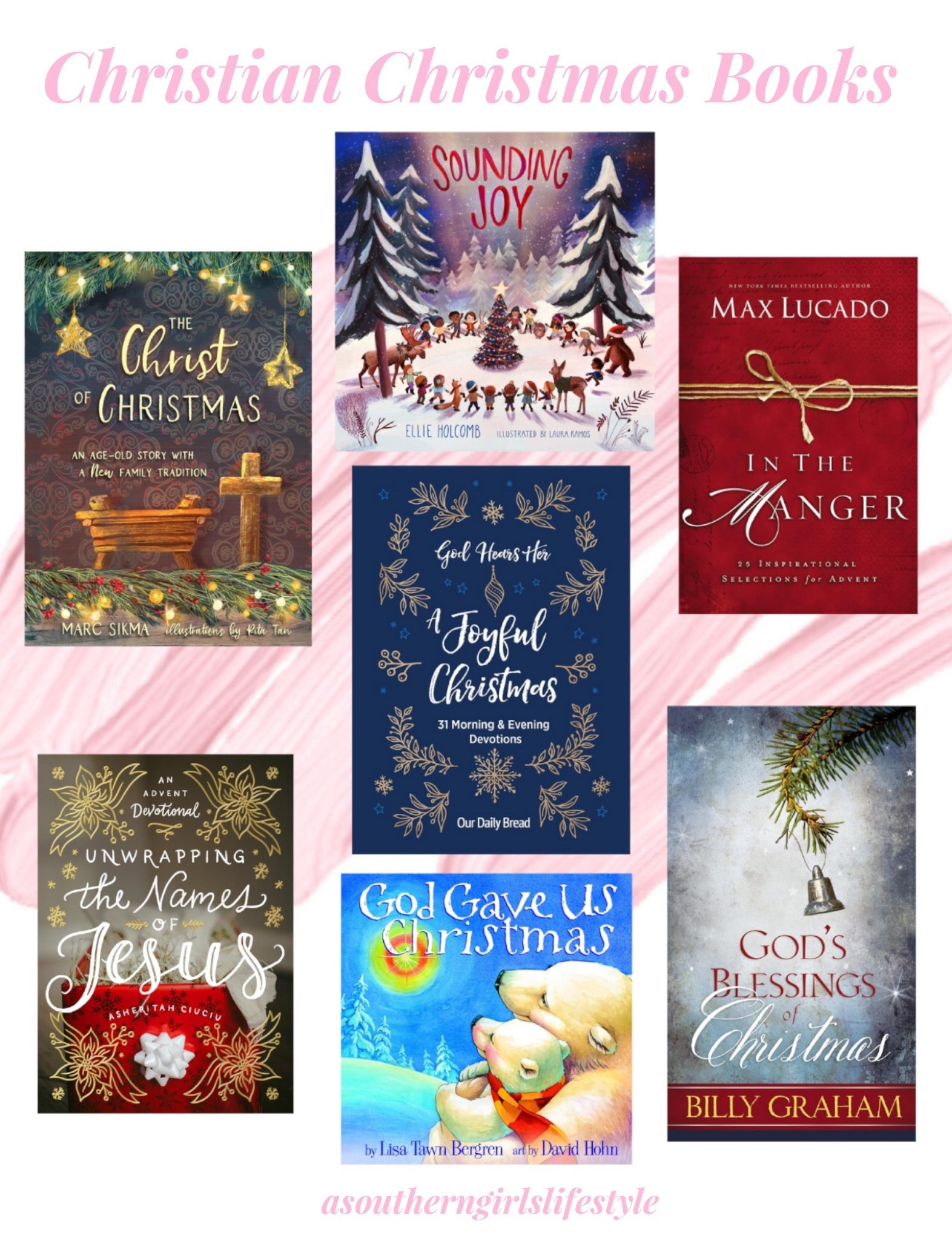 Christian Christmas Books for the whole family! Great gift ideas too! 

Book. Advent. Devotional  

#LTKHoliday #LTKKids #LTKGiftGuide