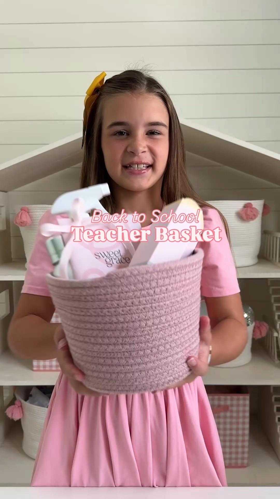 The sweetest way to start the new school year 🍎
#ad We added all our favorite @bridgewatercandles Sweet Grace Back to School Essentials to help our new teacher start the year off fresh, clean, and oh so sweet. 
 
Use code SWEETSTART15 for 15% off Sweet Grace BTS Essentials! (Aug 4- Aug 8)

#sweetgrace #backtoschool #teacherbasket #backtoschoolbaskets #thirdgrade #giftideas 


#LTKKids #LTKHome #LTKSaleAlert