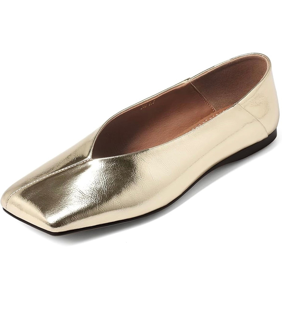 Metallic shoes will complement any holiday outfit!  They add festive glamour and are considered a new kind of neutral! Love the square toes on these! #metallicshoe #metallic #christmasoutfit #christmasclothes #holidayoutfit #squaretoedshoe #squaretoe #balletflats #flats #holidayattire #shoecrush

#LTKFindsUnder100 #LTKFindsUnder50 #LTKHoliday