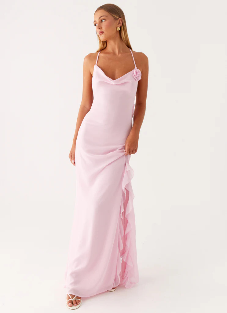 First Class Maxi Dress - Pink | Peppermayo (Global)