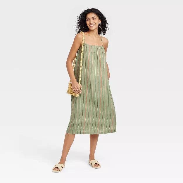 Women's Easy Linen Tank Dress - A New Day™ | Target