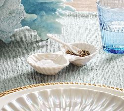 Pearlescent Shell Salt & Pepper Pinch Jars | Pottery Barn (US)
